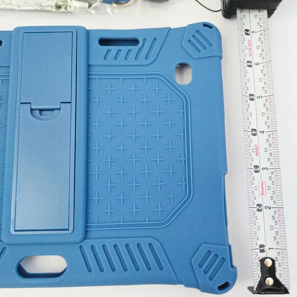 10.1 Inch Silicone Shockproof Tablet Case Carrying Shoulder Strap & Stylus Pen